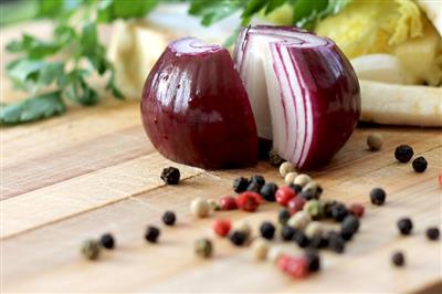 Risotto al radicchio di Chioggia e zafferano